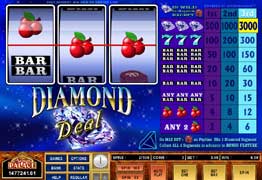 Diamond Deal Slot is a Microgaming Classic Slot with a Bonus Feature